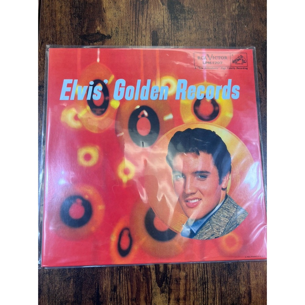 Elvis Presley - Elvis' Golden Records 2013 Vinyl Golden Record Very Nice